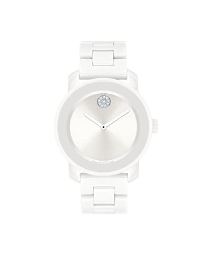 Movado Bold pour femme en céramique blanche Movado Bold pour femme en céramique blanche