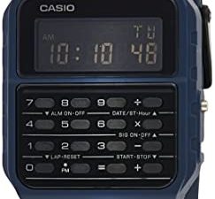 Casio CA-53WF-2B Calculatrice Bleu Digital Mens Watch