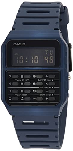 Casio CA-53WF-2B Calculatrice Bleu Digital Mens Watch Casio CA-53WF-2B Calculatrice Bleu Digital Mens Watch