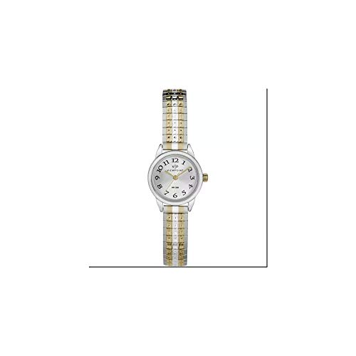 Timex Viewpoint Montre à bracelet extensible bicolore Timex Viewpoint Montre à bracelet extensible bicolore