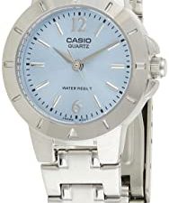 Casio Femme Quartz Analogique LTP-1177A-2A Bleu Clair