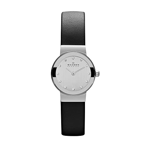 Skagen Freja Montre en cuir pour femme Skagen Freja Montre en cuir pour femme