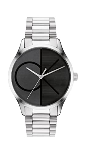 Calvin Klein Montre unisexe à quartz avec Calvin Klein Montre unisexe à quartz avec