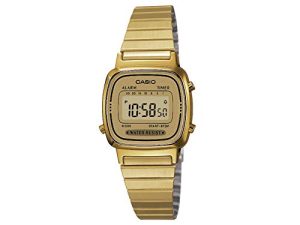 Casio LA670WGA-9 Montre à quartz en acier
