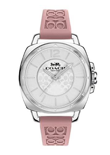 COACH 14503876 Montre Boyfriend avec logo argenté COACH 14503876 Montre Boyfriend avec logo argenté