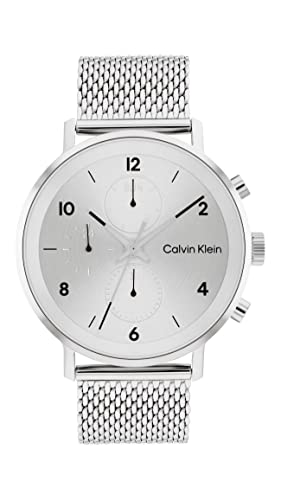 Calvin Klein Montre multifonction en acier inoxydable Calvin Klein Montre multifonction en acier inoxydable