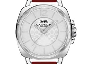 Coach 14503878 Boyfriend Cadran argenté avec logo
