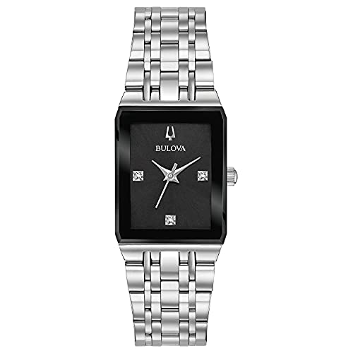 Bulova Montre moderne à quartz Quadra pour Bulova Montre moderne à quartz Quadra pour