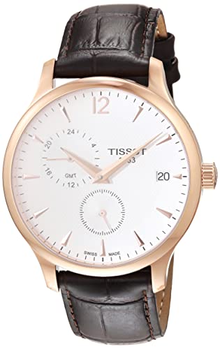 Tissot Tradition GMT Montre à quartz en Tissot Tradition GMT Montre à quartz en