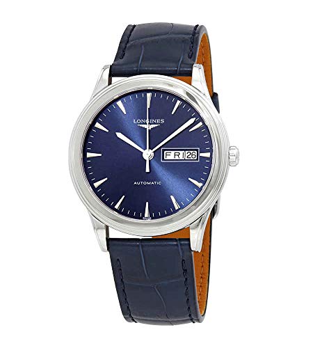 Les Grandes Classiques De Longines Cuir Bleu Les Grandes Classiques De Longines Cuir Bleu