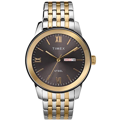 Timex Montre habillée analogique pour homme avec Timex Montre habillée analogique pour homme avec