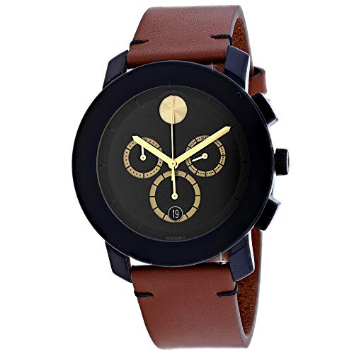 Movado TR90-3600540 Noir/Marron foncé Taille unique Movado TR90-3600540 Noir/Marron foncé Taille unique