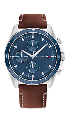 Tommy Hilfiger Qtz Montre décontractée multifonction en Tommy Hilfiger Qtz Montre décontractée multifonction en