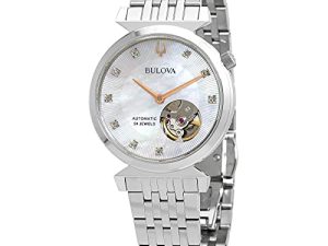 Bulova Regatta Montre à cadran argenté pour