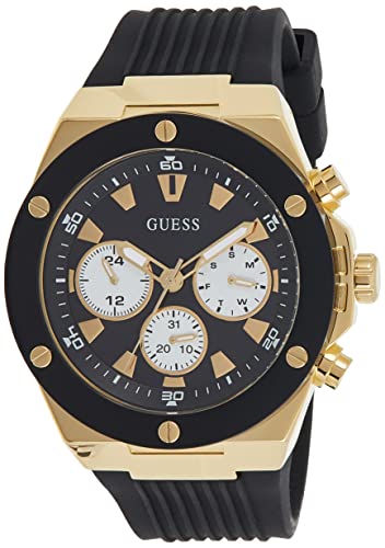 GUESS Montre analogique en acier inoxydable pour GUESS Montre analogique en acier inoxydable pour