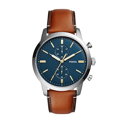 Fossil Townsman Montre à quartz décontractée en Fossil Townsman Montre à quartz décontractée en