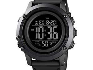 Montre de sport numérique pour homme Grand