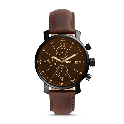 Montre Rhett chronographe en cuir marron Montre Rhett chronographe en cuir marron