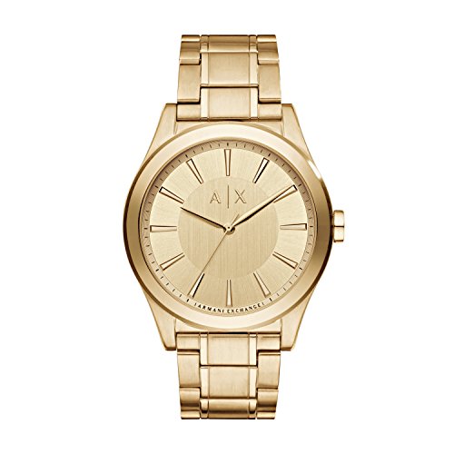 Armani Exchange AX2321 Montre à quartz dorée Armani Exchange AX2321 Montre à quartz dorée