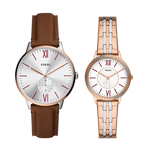 Fossil Coffret cadeau unisexe pour elle et Fossil Coffret cadeau unisexe pour elle et