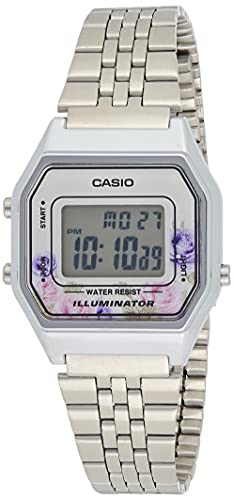 Casio LA680WA-4C Montre numérique chronographe à cadran Casio LA680WA-4C Montre numérique chronographe à cadran