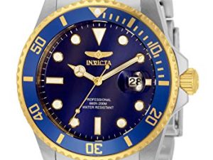 Invicta Pro Diver Quartz Cadran Bleu Montre