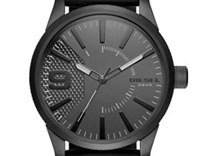 Diesel Rasp Montre à quartz en acier