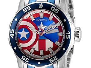Invicta Marvel Captain America Quartz Montre Homme