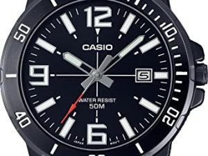 Casio MTP-VD01B-1BV Montre de sport analogique décontractée