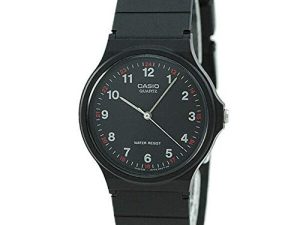Casio MQ24-1B Montre analogique étanche à 3