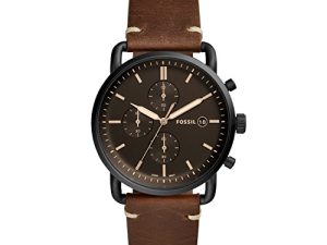 Fossil Commuter Montre à quartz décontractée en