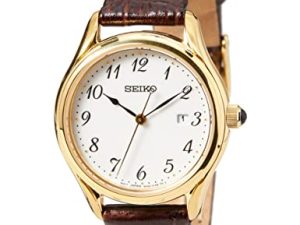 Seiko Neo Classic Quartz Cadran Blanc Montre