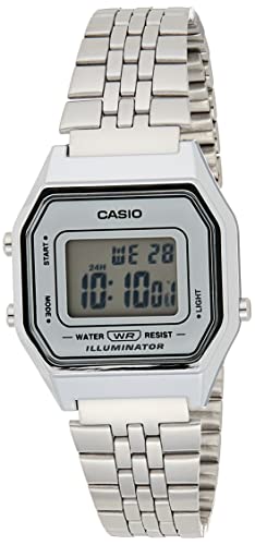 Montre rétro numérique Casio pour femme Montre rétro numérique Casio pour femme