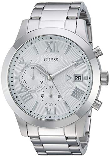 Montre GUESS 45MM en acier inoxydable Montre GUESS 45MM en acier inoxydable