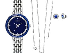 Armitron 75/5796 Ensemble de montre et bijoux
