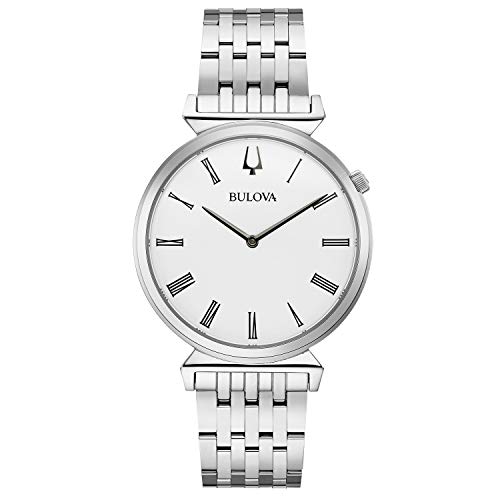 Bulova Montre-bracelet classique en acier inoxydable Regatta Bulova Montre-bracelet classique en acier inoxydable Regatta