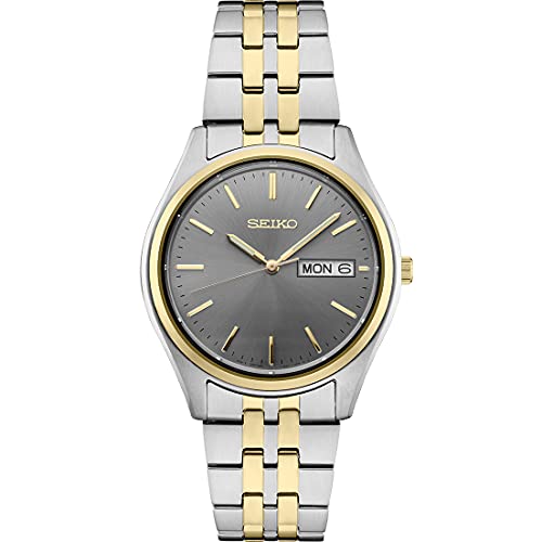SEIKO Mens Essential TT Gris CADRAN SEIKO Mens Essential TT Gris CADRAN