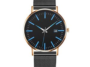 Montre à Quartz étanche minimaliste montres-bracelets étanches