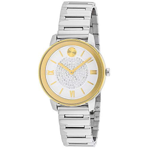Movado Bold Quartz Cadran Blanc Montre Femme Movado Bold Quartz Cadran Blanc Montre Femme