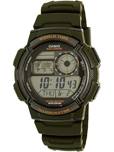 Casio Montre à quartz en résine pour Casio Montre à quartz en résine pour