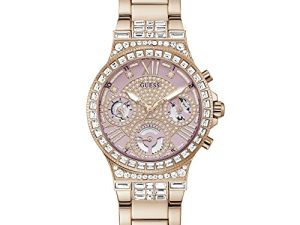 Montre GUESS Sport multifonction Glitz avec cristaux