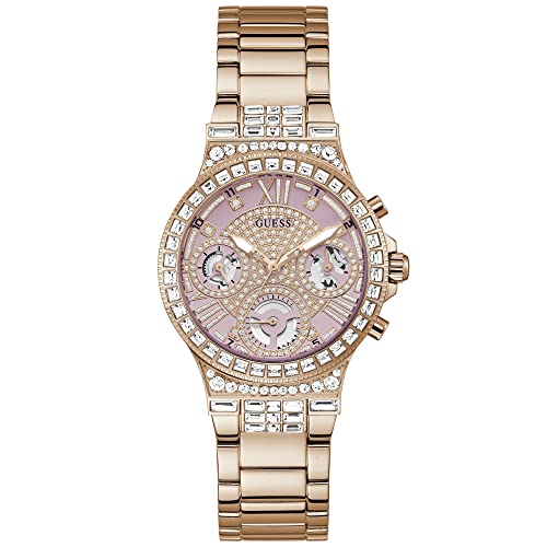 Montre GUESS Sport multifonction Glitz avec cristaux Montre GUESS Sport multifonction Glitz avec cristaux