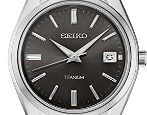 SEIKO Montre habillée à quartz en acier