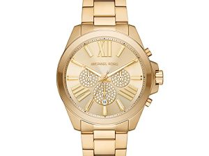 Michael Kors Montre Wren chronographe en acier