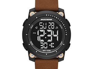 Skechers Norwalk Montre chronographe numérique décontractée pour