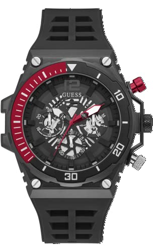 GUESS Montre à quartz japonaise pour homme GUESS Montre à quartz japonaise pour homme