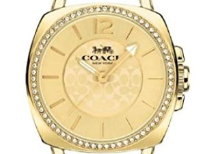 Coach 14503982 Boyfriend cadran doré bracelet en