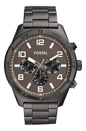 Montre Brox multifonction en acier inoxydable fumé Montre Brox multifonction en acier inoxydable fumé