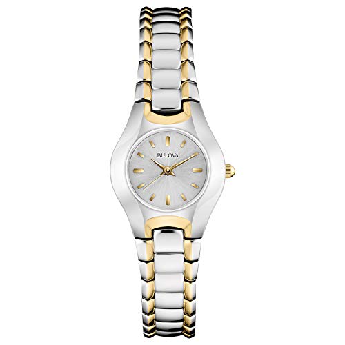 Bulova Ladies' Classic Two-Tone Stainless Steel 3-Hand Bulova Ladies' Classic Two-Tone Stainless Steel 3-Hand