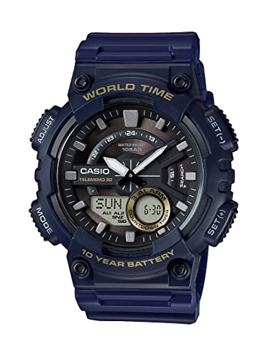 Casio Montre à quartz robuste pour homme Casio Montre à quartz robuste pour homme
